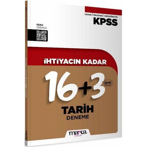 KPSS İhtiyacın Kadar Tarih 19 Deneme Marka Yayınları