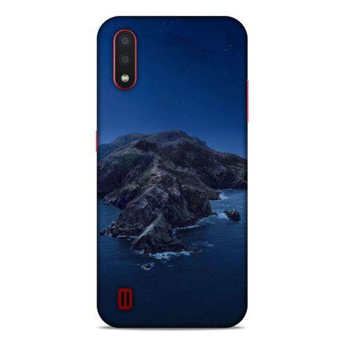 Lopard Samsung Galaxy A01 Uyumlu Kılıf Gece'S (37) Silicone Cover Ada