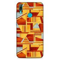 Lopard Huawei Y7 2019 Uyumlu Kılıf Wood'X (44) Tough Armor Kılıf Desenli