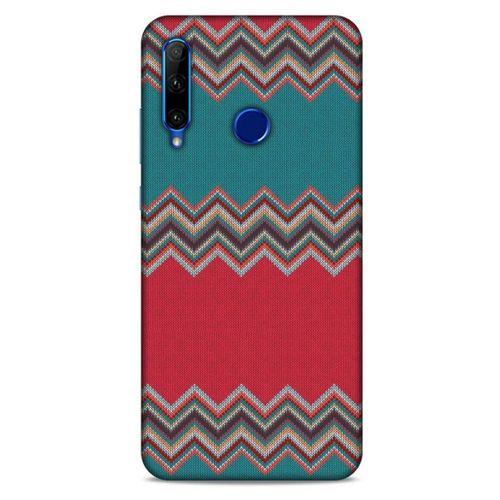 Kazak (40) Desenli Silikon Kapak Huawei Honor 20 Lite Kılıf