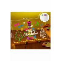 12 Inc Led Işıklı Çizim Tahtası Ayarlanabilir Stant Ve Kalemleri İle