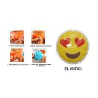 Kalp Emoji Cep Sobası El Isıtıcı,Sıcak Su Torbası Pvc  9Cm