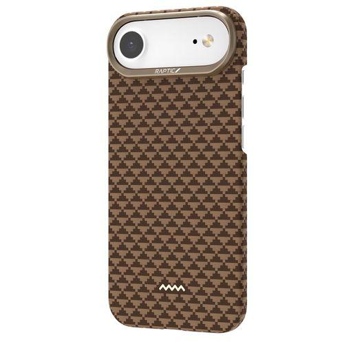 Apple iPhone 17 Air Kılıf M-safe Şarj Özellikli Raptic Aramid Skin Origin Serisi Kapak