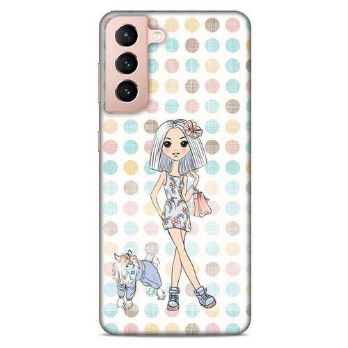 Lopard Samsung Galaxy S21 Uyumlu Kılıf Sokak Modası (88) Neo Hybrid Kılıf