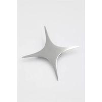 Çelik Yıldız Broş - Gümüş