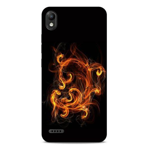 Lopard LG K20 2019 Uyumlu Kılıf FireX (25) Antişok Kapak Ateş Kırmızı