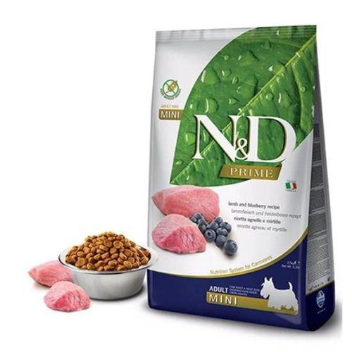 N&D Kuzulu Yaban Mersinli Tahılsız Küçük Irk Köpek Maması 2,5 Kg