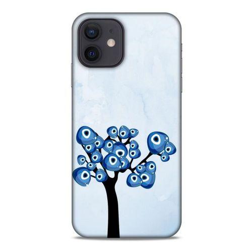 Nazarium (13) Desenli Silikon Kapak Apple iPhone 12 Kılıf