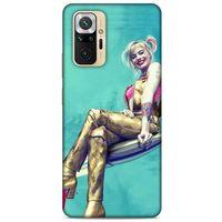 Xiaomi Redmi Note 10 Pro Uyumlu Kılıf Harley Quinn (26) Tpu Silikon Kılıf Kobalt