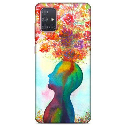 Lopard Samsung Galaxy A71 Uyumlu Kılıf Manipülasyon ☻ (46) Core Armor Kılıf Desenli