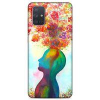Lopard Samsung Galaxy A71 Uyumlu Kılıf Manipülasyon ☻ (46) Core Armor Kılıf Desenli
