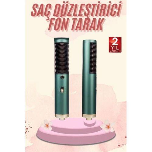 Saç Düzleştirici Fön Makinesi Saç Fırçası Profesyonel Üflemeli