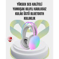 40mm Sürücülü Rgb Kablosuz Kulaklık – Oyun Ve Müzik İçin