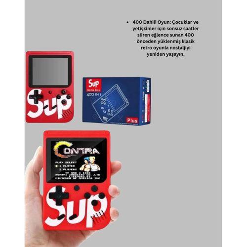 Çocuklar İçin 400 Retro Oyunlu Konsol