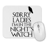 Game Of Thrones Sorry Ladies Mouse Pad