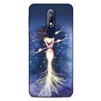 Y.Liva-2021 Özel Seri Deniz Kızı Nokia 7.1 Kılıf Silikon Kapak