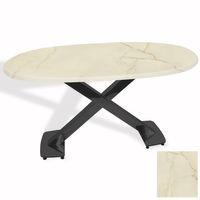 Dockers İks Masa ESB Oval (94x146 - Werzalit, Allzalit yada Wermodin Tabla) - Golden Marble