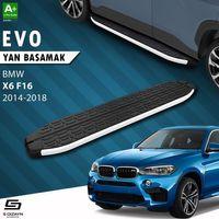 S-Dizayn Bmw X6 F16 Evo Aluminyum Yan Basamak 193 Cm 2014-2018 A+ Kalite