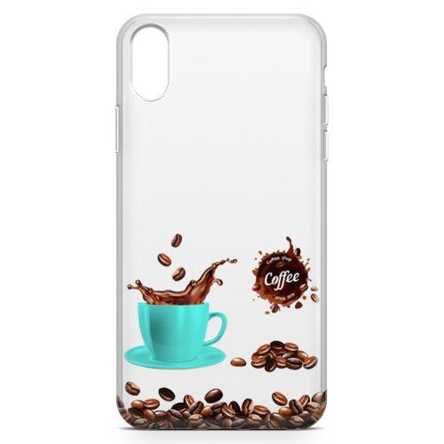 Apple iPhone XR Kılıf Coffe Time Arka Kapak Koruma Desenli Full Koruyucu