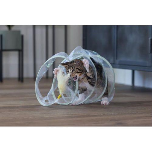 Beeztees Yavru Kedi Tüneli, Spiral Şeklinde, 60x25x25cm