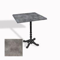 Dockers Çipa 1004 Döküm Ayak Kare Masa 80X80 cm - (Werzalit, Wermodin ve Allzalit Tabla) - Copperfield