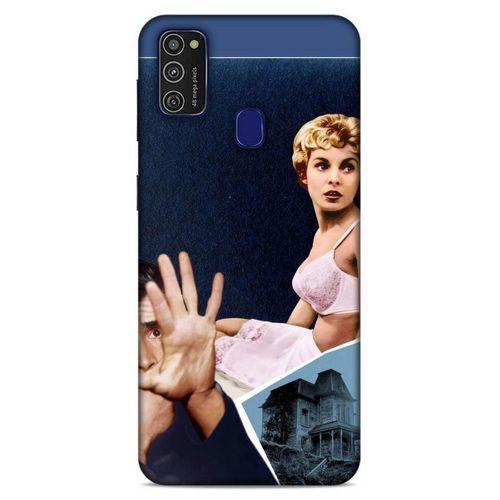 Lopard Samsung Galaxy M21 Uyumlu Kılıf IMDB Film (47) Crystal Flex Kılıf Sapık