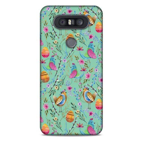 Animax Paskalya Kuşları LG K41S - K51S Kılıf Desenli Silikon