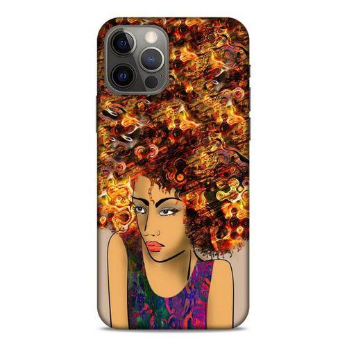 Lopard Apple iPhone 12 Pro Uyumlu Kılıf Sürreal Yüzler ♀ (15) Antişok Kılıf Baskılı
