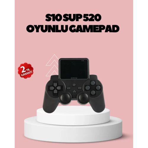 Hdmı Tv Bağlantılı Orijinal S10 Gamepad 520 Oyunlu 2025 Seri Oyun Konsolu