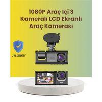Ta-01 2.0 İnç Ekranlı 3 Kanallı Araç Kamerası