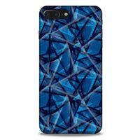 Apple Iphone 8 Plus Uyumlu Kılıf Mavi Delisi (46) Core Armor Kılıf Geometrik