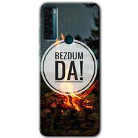 TCL 20 SE Kılıf HD Desen Baskılı Arka Kapak - Bezdum Da