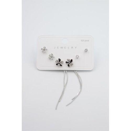 Çoklu Set Küpe - Gümüş