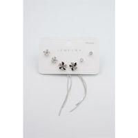 Çoklu Set Küpe - Gümüş