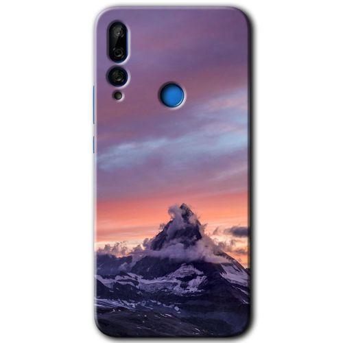 Huawei Y9 Prime 2019 Kılıf HD Desen Baskılı Arka Kapak + Temperli Cam - Zirve