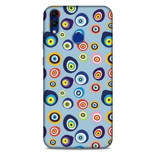 Nazarium (24) Desenli Silikon Kapak Huawei Honor 8C Kılıf
