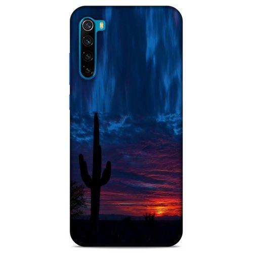 Lopard Xiaomi Redmi Note 8T Uyumlu Kılıf Gece'S (12) Koruyucu Silikon Mavi