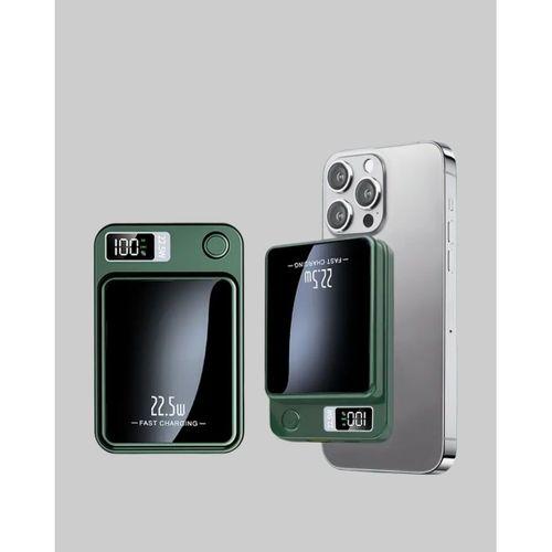 Magsafe Powerbank 22.5w Hızlı Şarjlı Ve Kompakt Kablosuz Şarj Cihazı