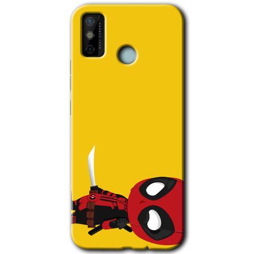 Tecno Spark 6 Go Kılıf HD Desen Baskılı Arka Kapak - DeadPool 6