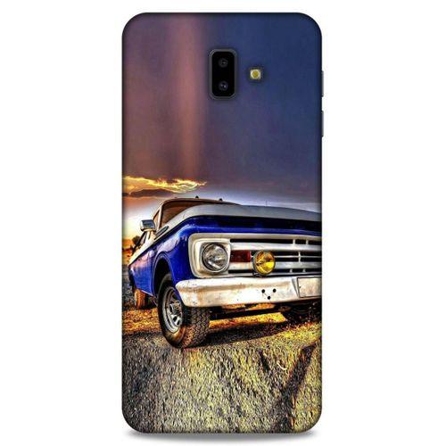 Lopard Samsung Galaxy J6 Plus Uyumlu Kılıf PickUpX (32) Soft Silikon Kılıf Koyu Mavi