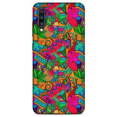 Graffitix (42) Desenli Silikon Kapak Samsung Galaxy A70 Kılıf