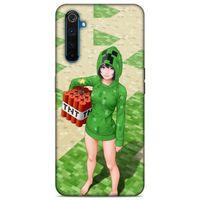 Lopard Oppo Realme 6 Uyumlu Kılıf PiXel (33) Hybrid Kılıf TNT Girl
