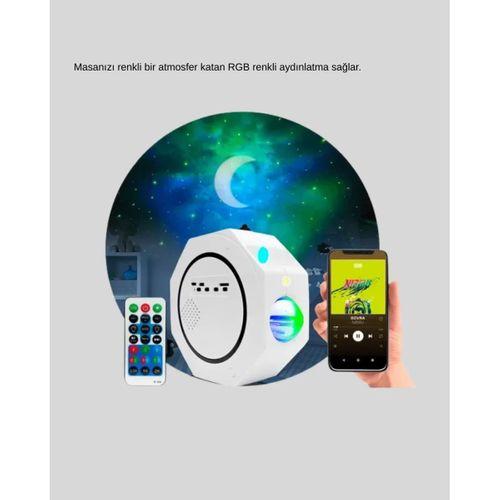 360° Döndürülebilir Yıldızlı Gökyüzü Projeksiyon Gece Lambası