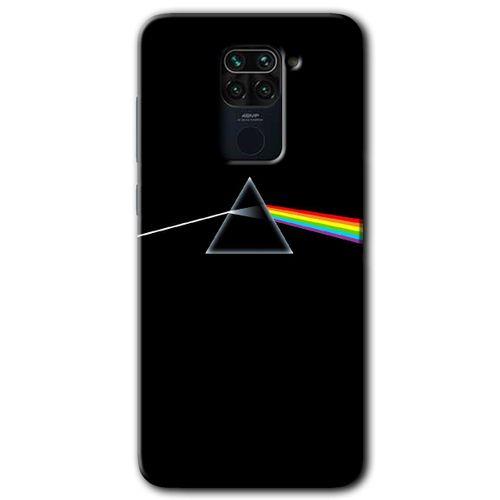 Redmi Note 9 Kılıf HD Desen Baskılı Arka Kapak - Dark Side + Kırılmaz Cam