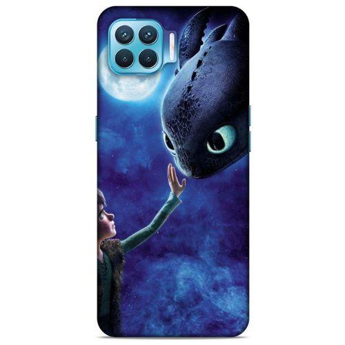 Oppo Reno 4 Lite Kılıf Dragons (40) Fit Silikon Kılıf Ejderha Takım Yıldızı
