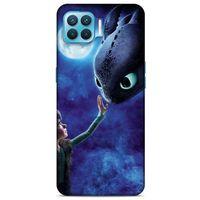 Oppo Reno 4 Lite Kılıf Dragons (40) Fit Silikon Kılıf Ejderha Takım Yıldızı