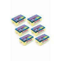 6 adet Jumbo Boy Endüstriyel Çok Amaçlı Bulaşık Süngeri 13x8x4 cm