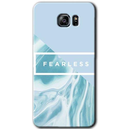 Galaxy Note 5 Kılıf HD Desen Baskılı Arka Kapak - Fearless + Kırılmaz Cam