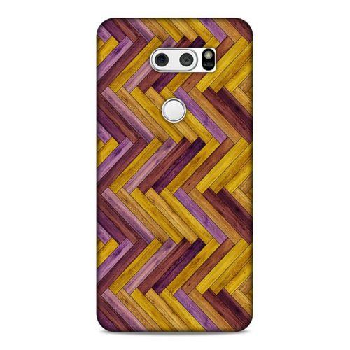 Lopard LG K50S Uyumlu Kılıf Wood'X (35) Fit Design Kılıf Baskılı
