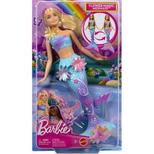 Eğitici Oyuncak JDM72 Barbie Büyülü Çiçekler Deniz Kızı - Flower Magic Mermaid